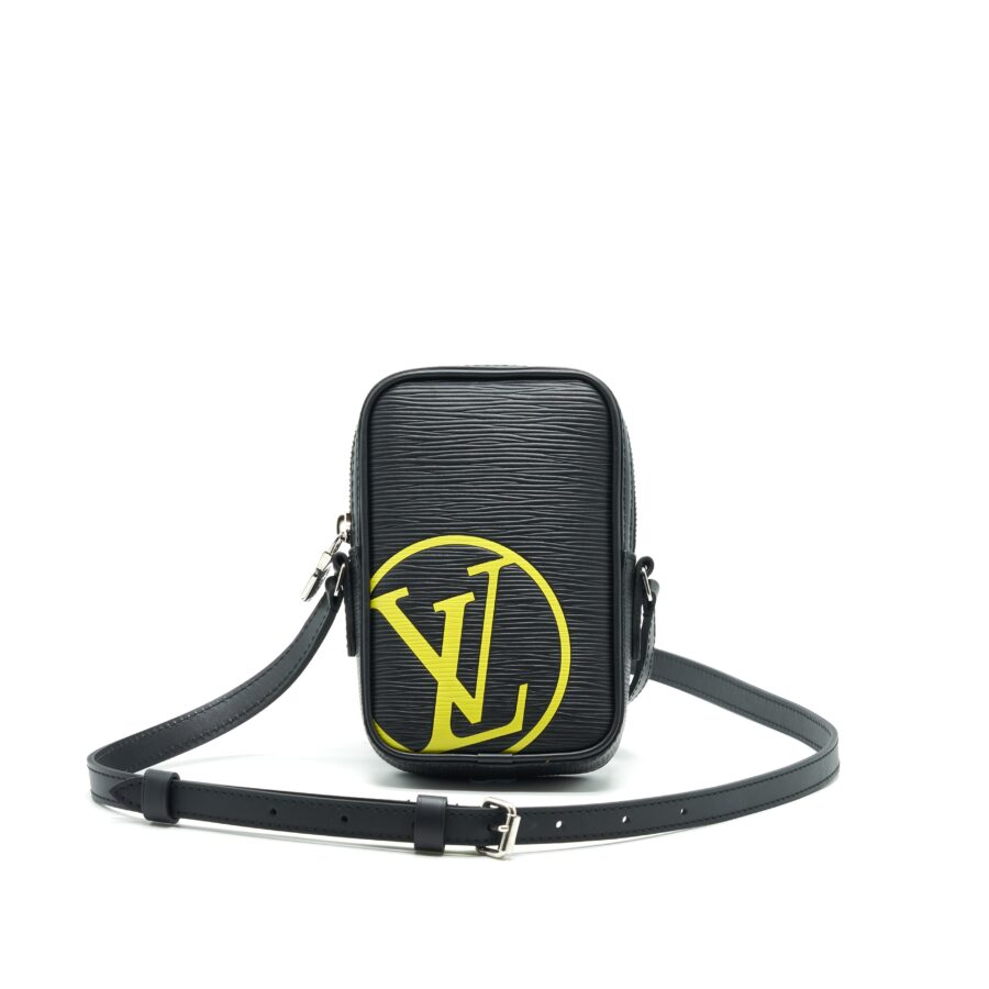 Louis Vuitton Mini Crossbody Bag Epi Leathe Black | Studio Nafay