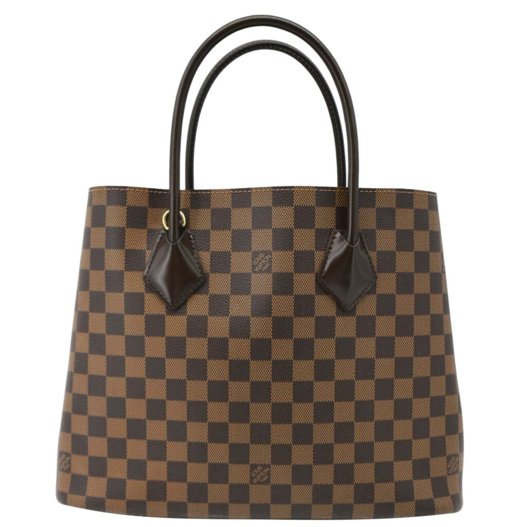 LOUIS VUITTON Kensington Damier Ebene Tote Bag Brown - Product Image 2