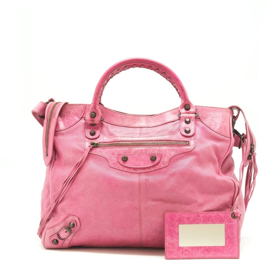 Balenciaga Large Tote Bag Pink | Studio Nafay