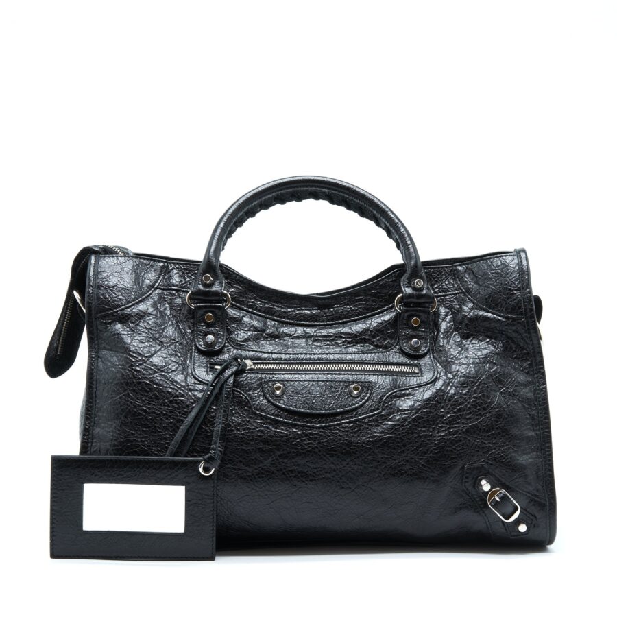 Balenciaga Classic City Bag Black SHW | Studio Nafay