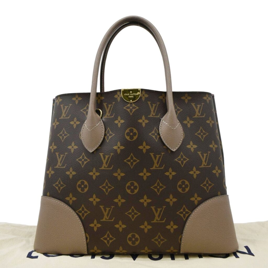 LOUIS VUITTON Flandrin Monogram Canvas Tote Shoulder Bag Brown - Product Image 2