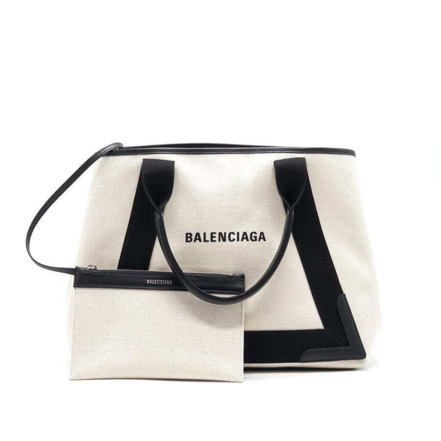 Balenciaga Canvas Cabas Bag Medium | Studio Nafay