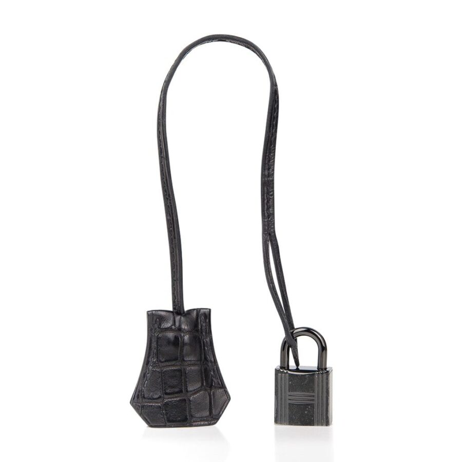 Hermes Birkin 35 Bag So Black Limited Edition Matte Black Alligator | Studio Nafay