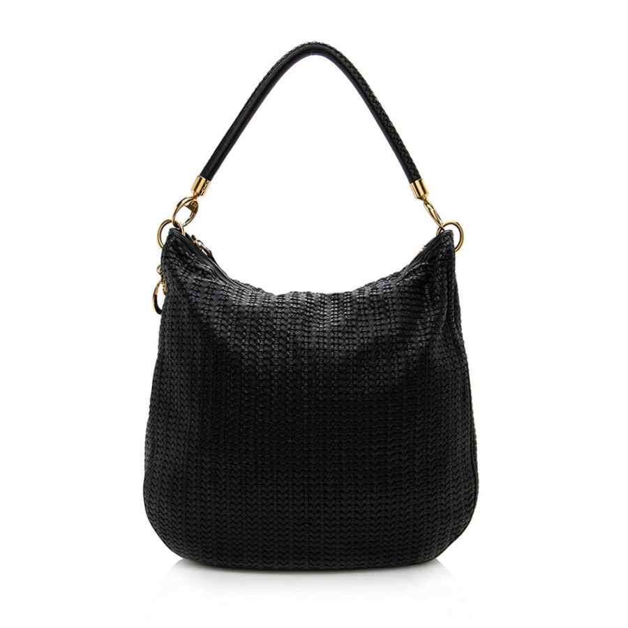 Dior Woven Leather Soft Lady Hobo | Studio Nafay