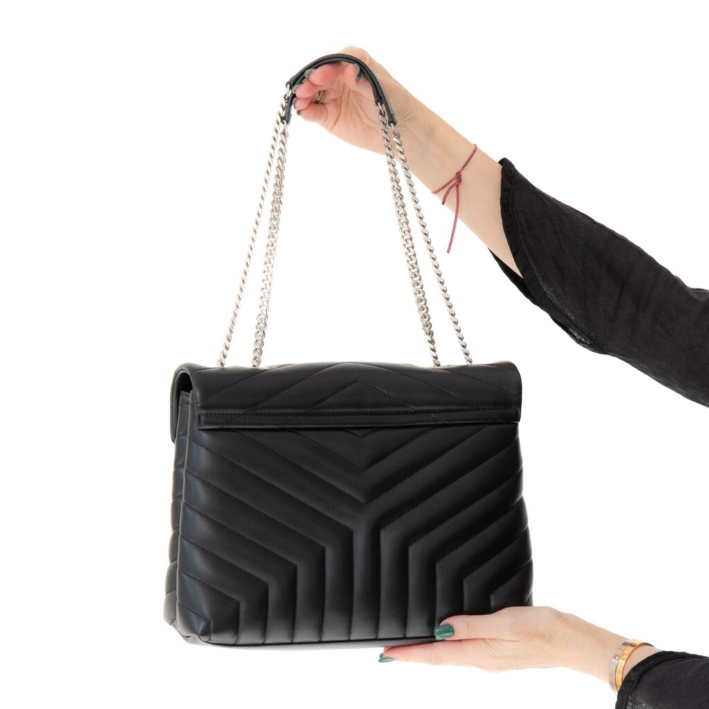 Saint Laurent Black Loulou Medium Bag - Product Image 2