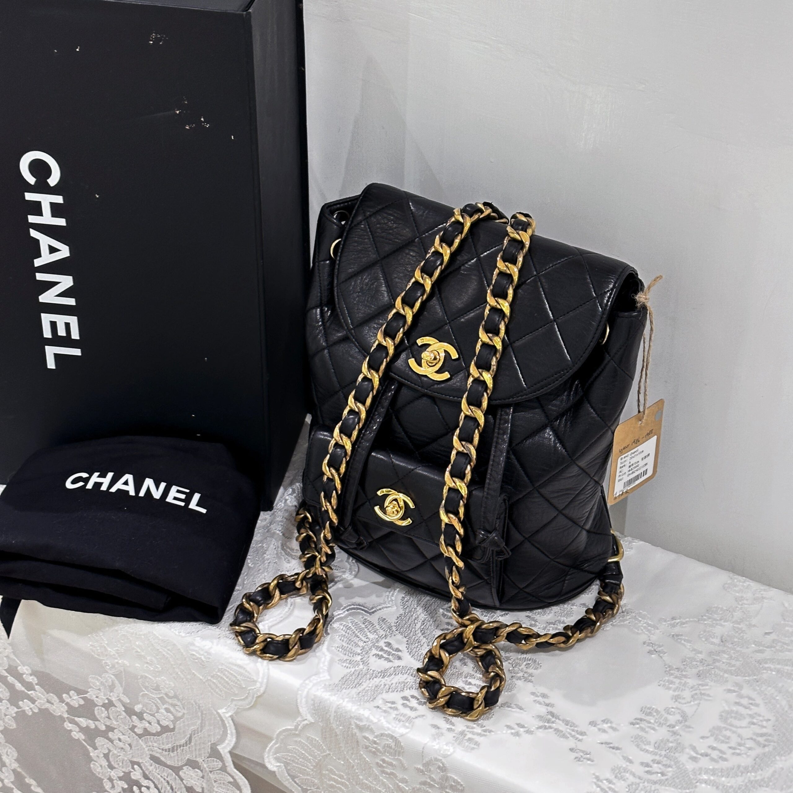 Chanel Duma Backpack Luxury Designer Handbag