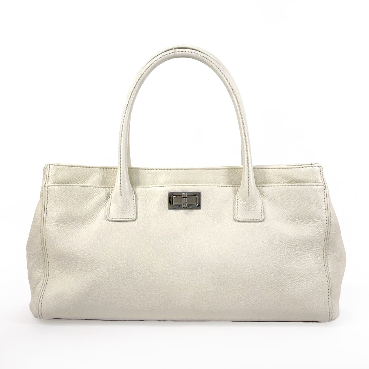 Chanel Mini White Elegant Tote Bag
