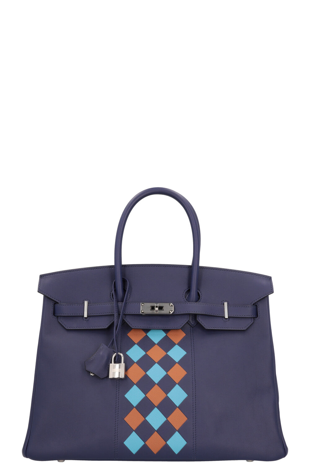HERMÈS Birkin 35 Tressage Swift Bleu Encre - Product Image 2