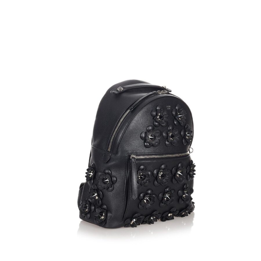 Fendi By The Way Flowerland Leather Backpack | Studio Nafay