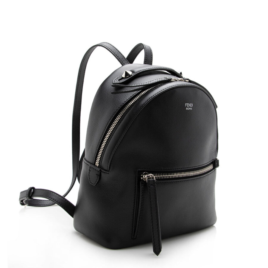 Fendi Leather Crystal By The Way Mini Backpack - FINAL SALE | Studio Nafay
