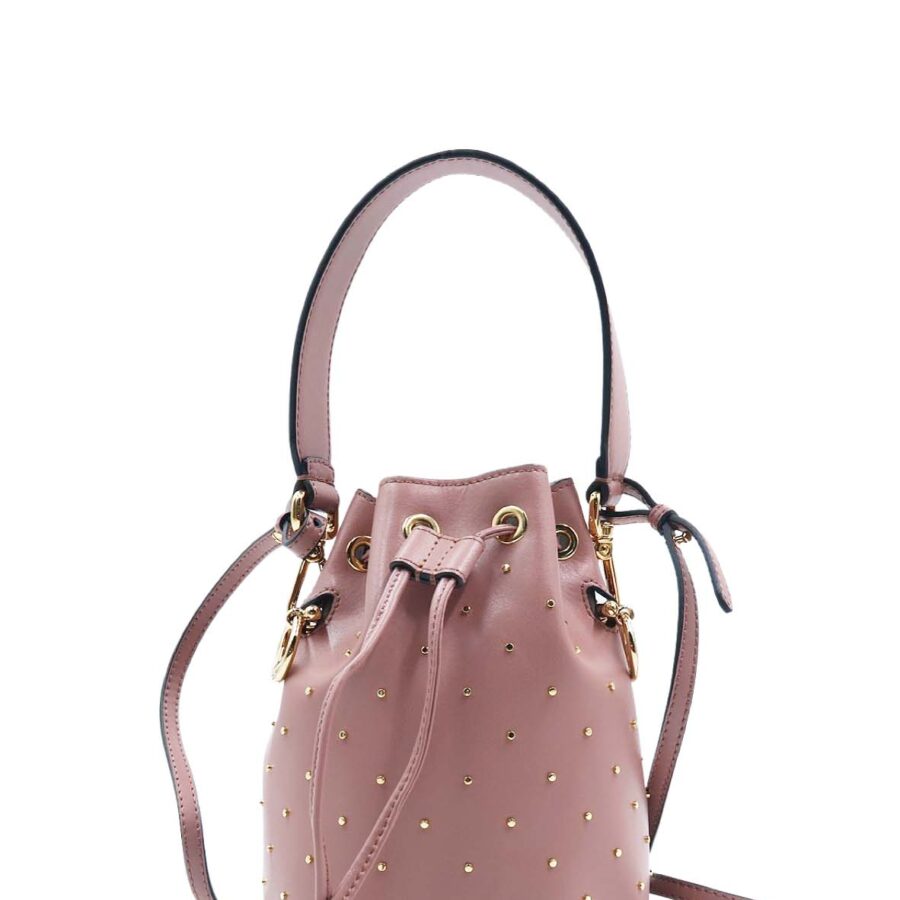 Mini Studded Mon Tresor Rose Pink | Studio Nafay