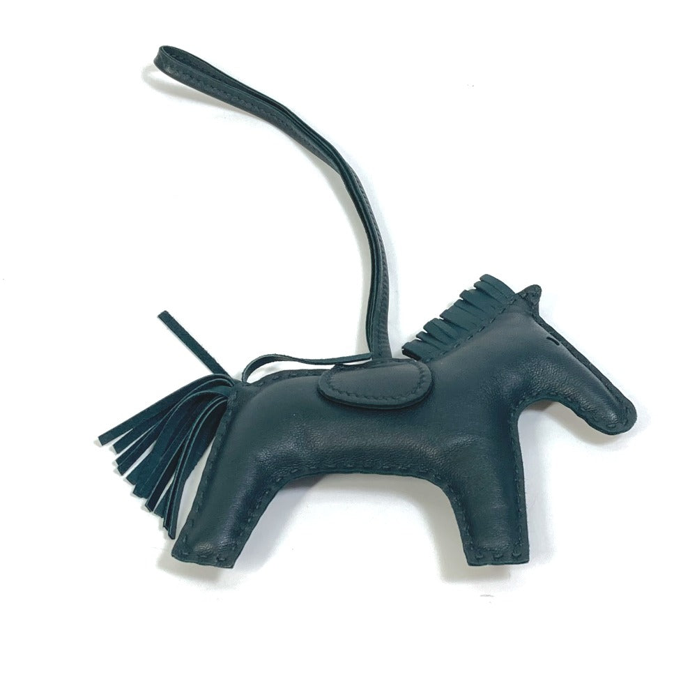 HERMES Bag charm Anyo Miro green horse horse cheval Rodeo MM So Green One Color Women