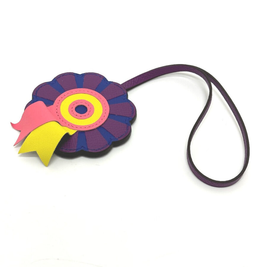 HERMES Bag charm Anyomilo / Epsom purple flour Limited to Omotesando Women | Studio Nafay