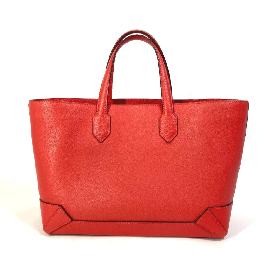 HERMES Tote Bag Evercolor, Epsom Red maxi box cover 30 Women | Studio Nafay