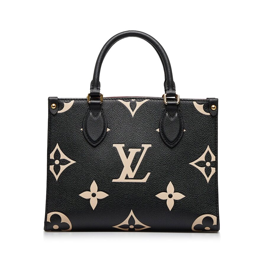 LOUIS VUITTON Monogram Empreinte Onthego PM Satchel | Studio Nafay