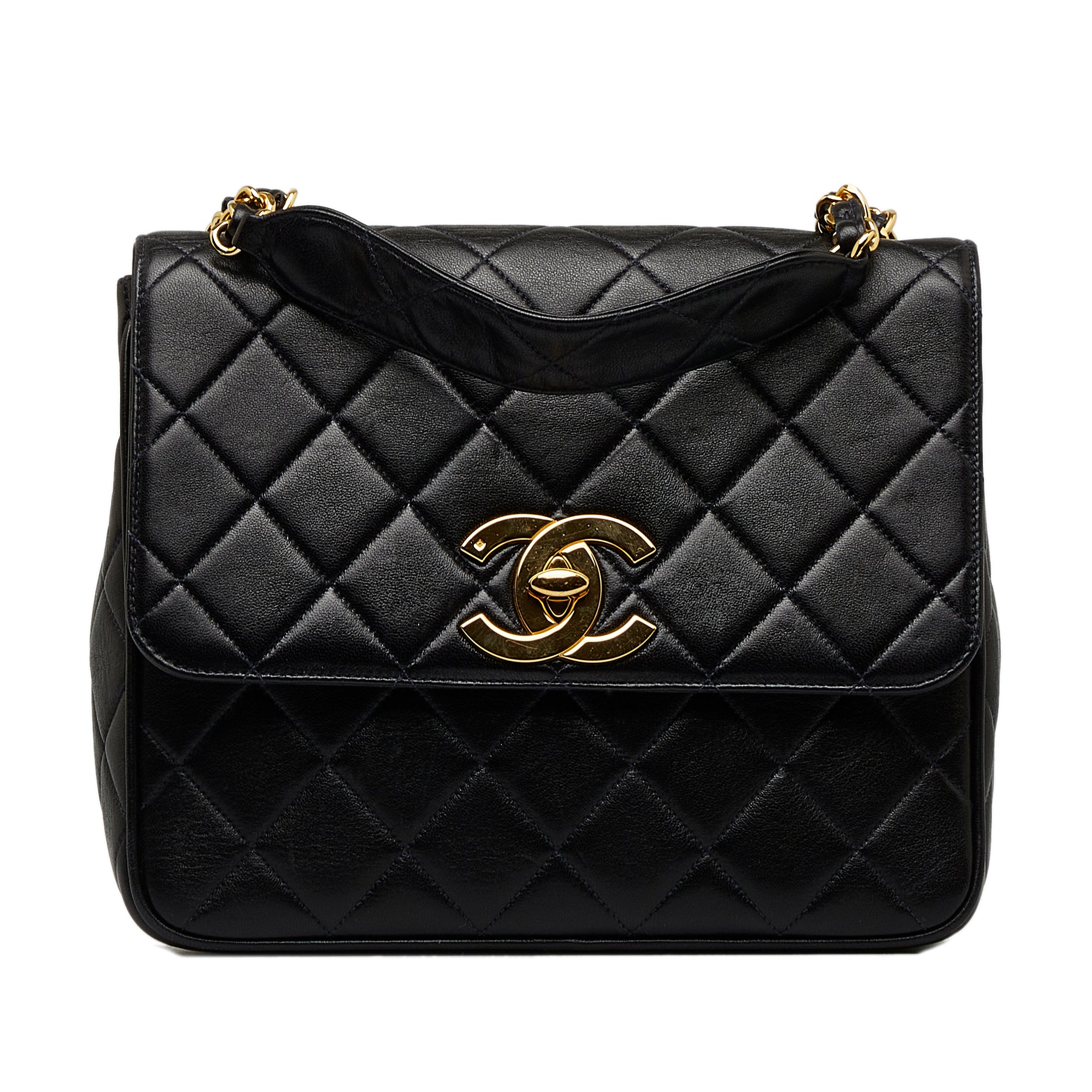 Chanel Leather Crossbody Bag Style 45