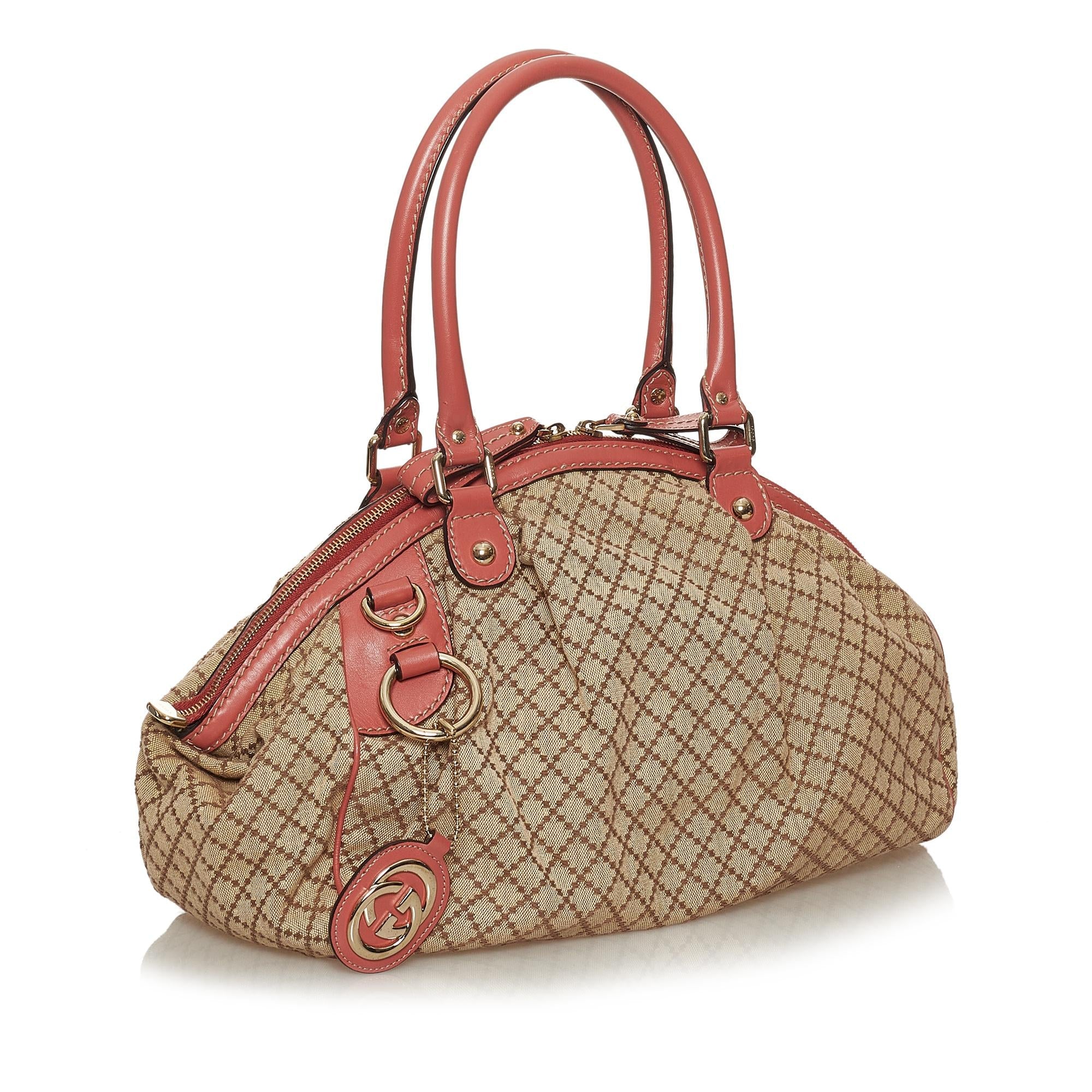 Gucci Sukey Canvas Handbag