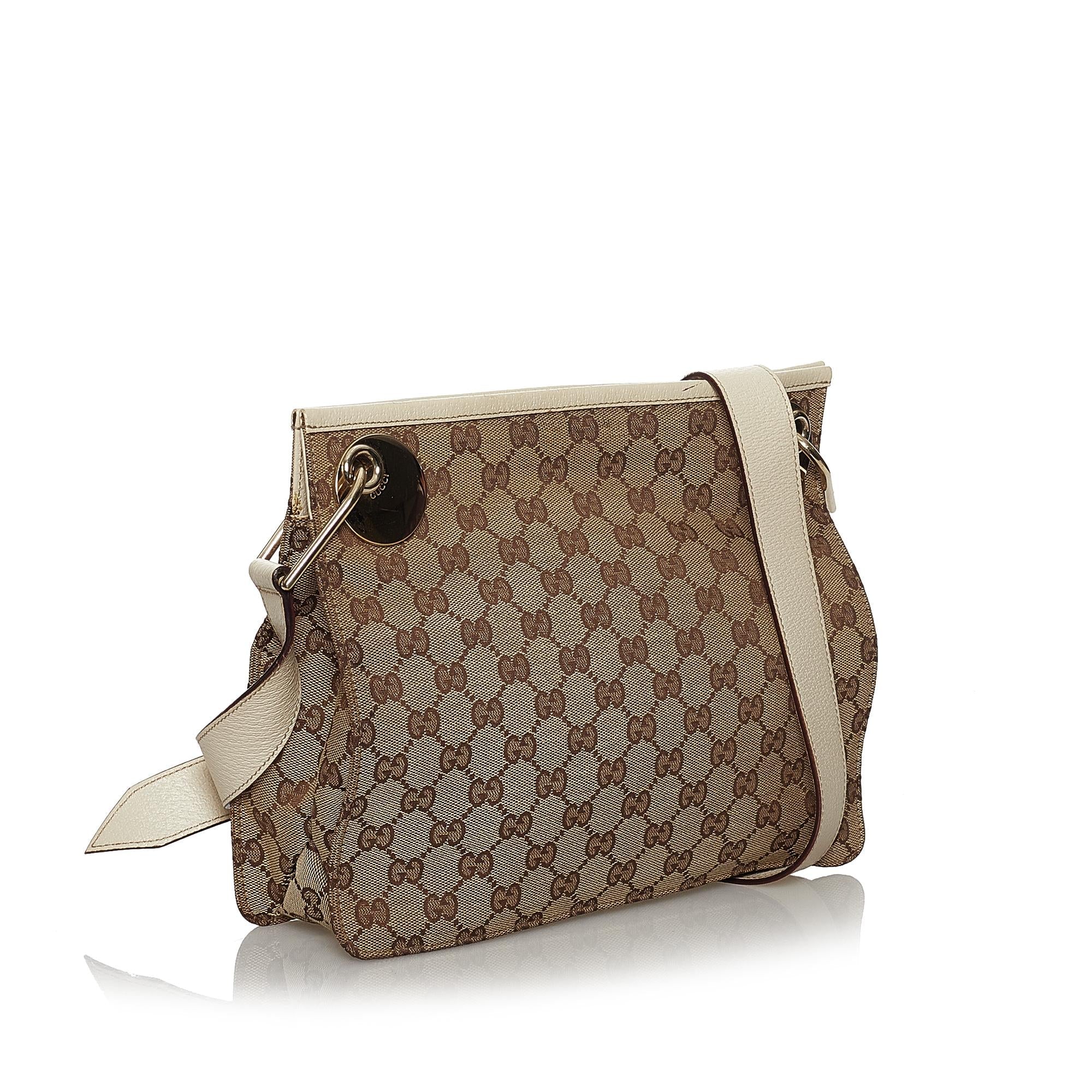 Gucci GG Canvas Eclipse Crossbody Bag