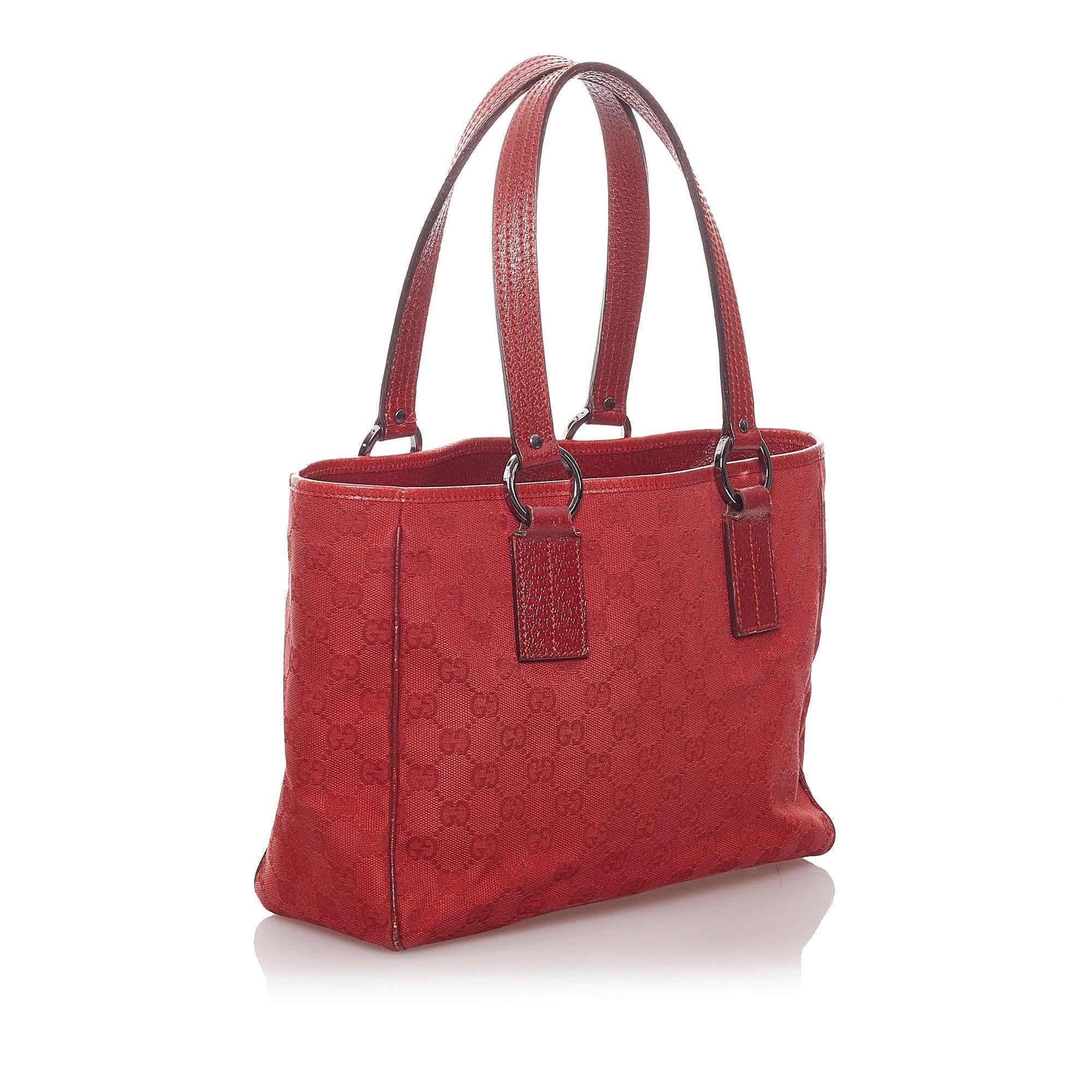 Gucci Canvas Handbag Style 8