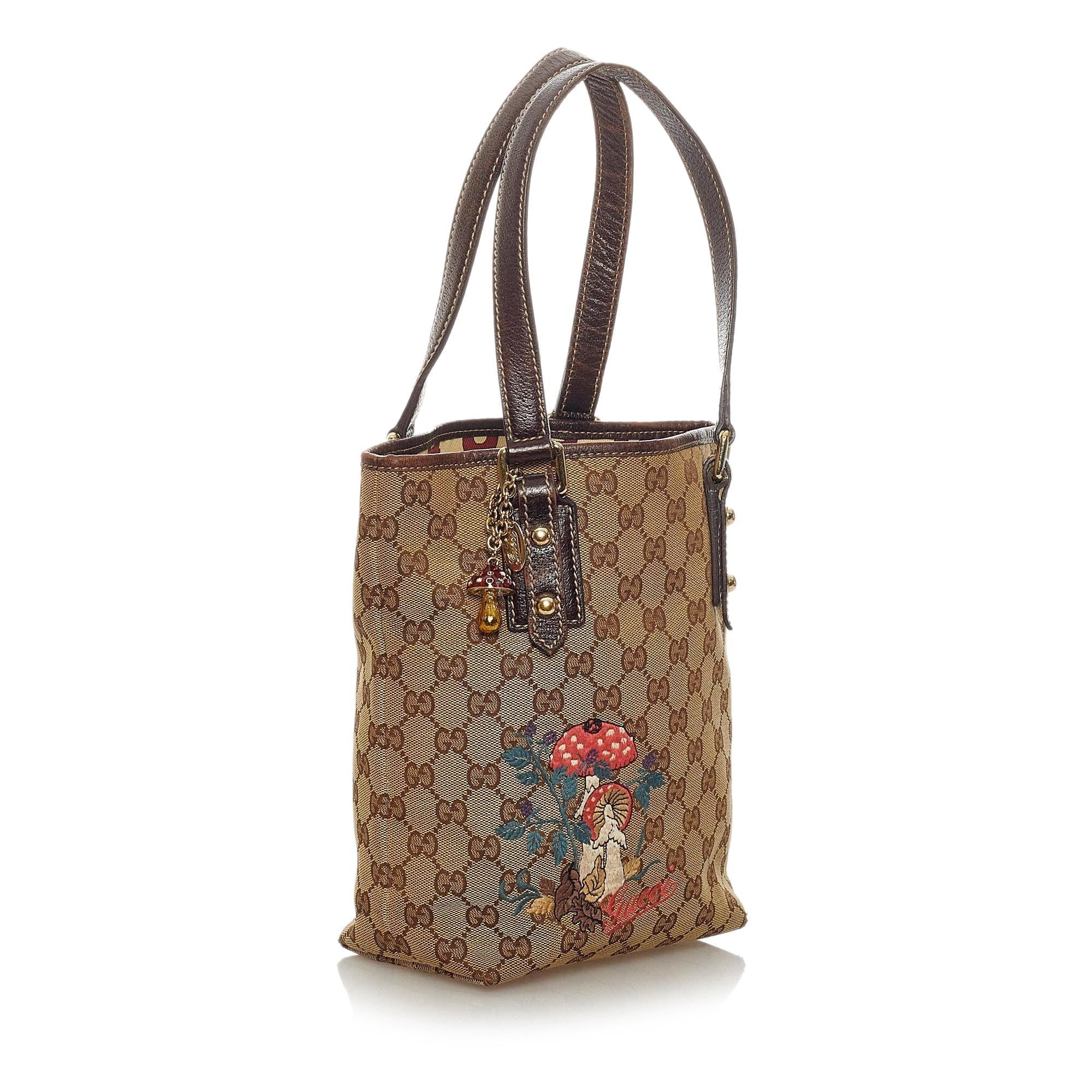 Gucci Canvas Tote Style 61