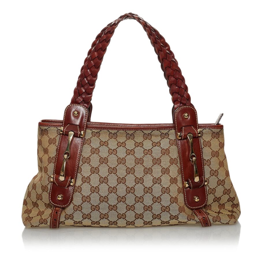 Gucci Canvas Shoulder Bag Style 43 | Studio Nafay