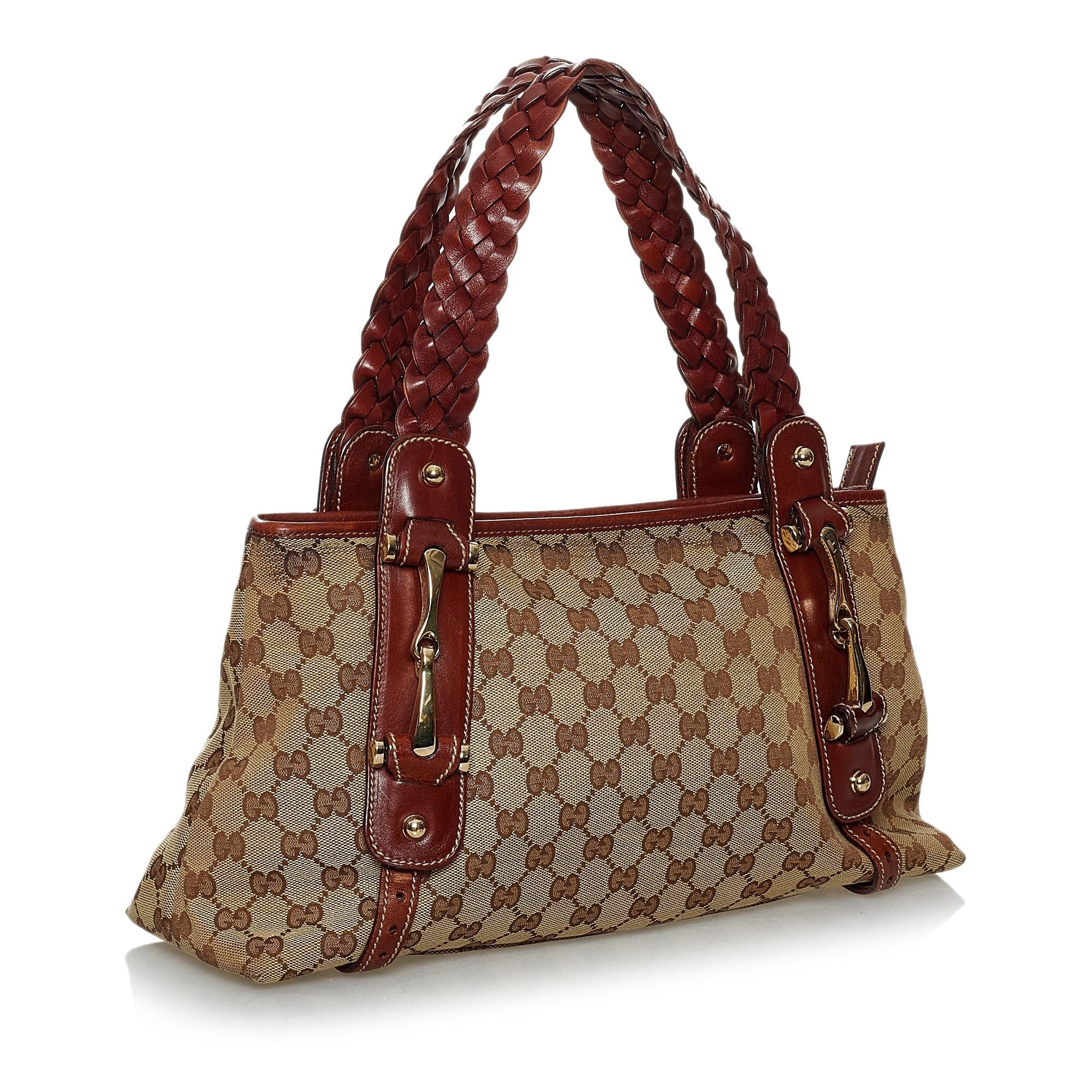 Gucci Canvas Shoulder Bag Style 43