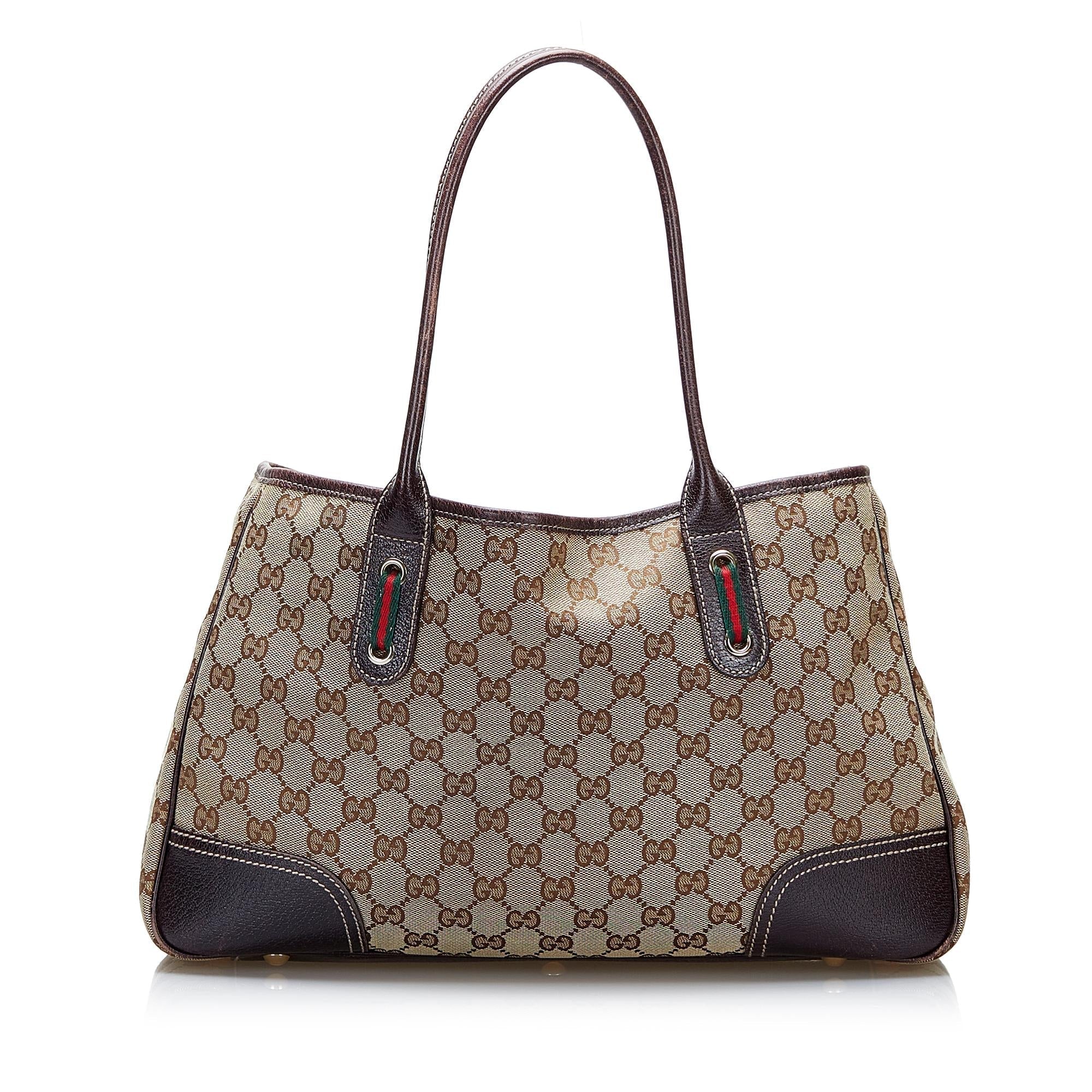 Gucci GG Canvas Princy Tote Bag