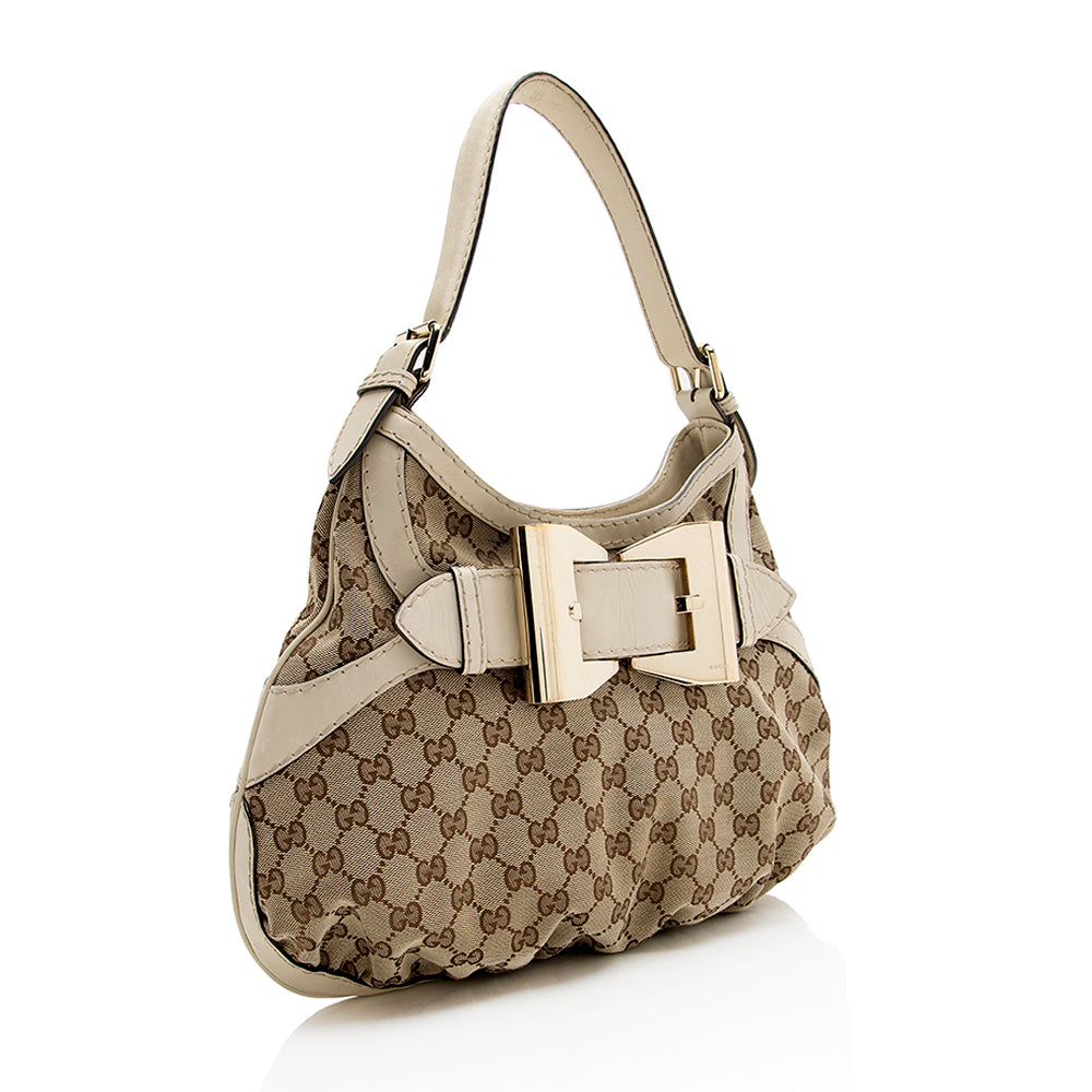 Gucci Canvas Shoulder Bag Style 47