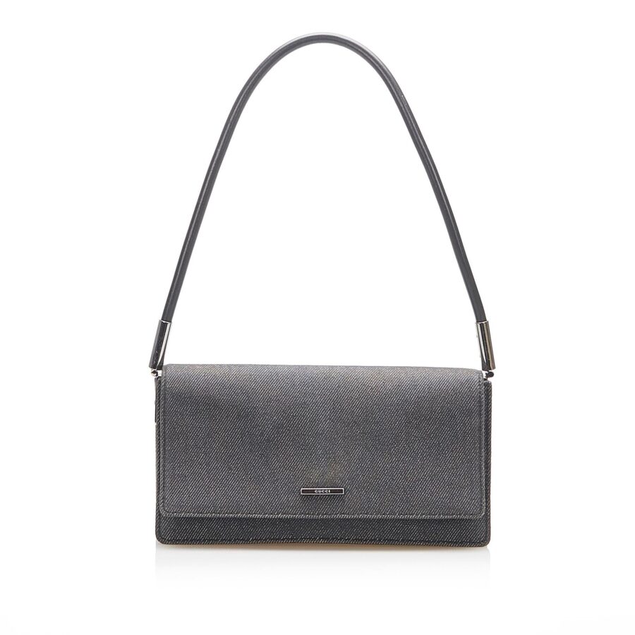 Gucci Canvas Denim Handbag | Studio Nafay
