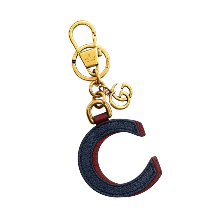 Gucci GG Supreme Leather C Bag Charm | Studio Nafay