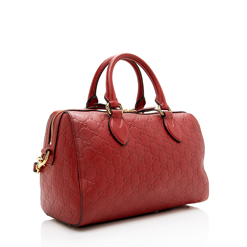 Gucci Guccissima Leather Boston Bag Style 3
