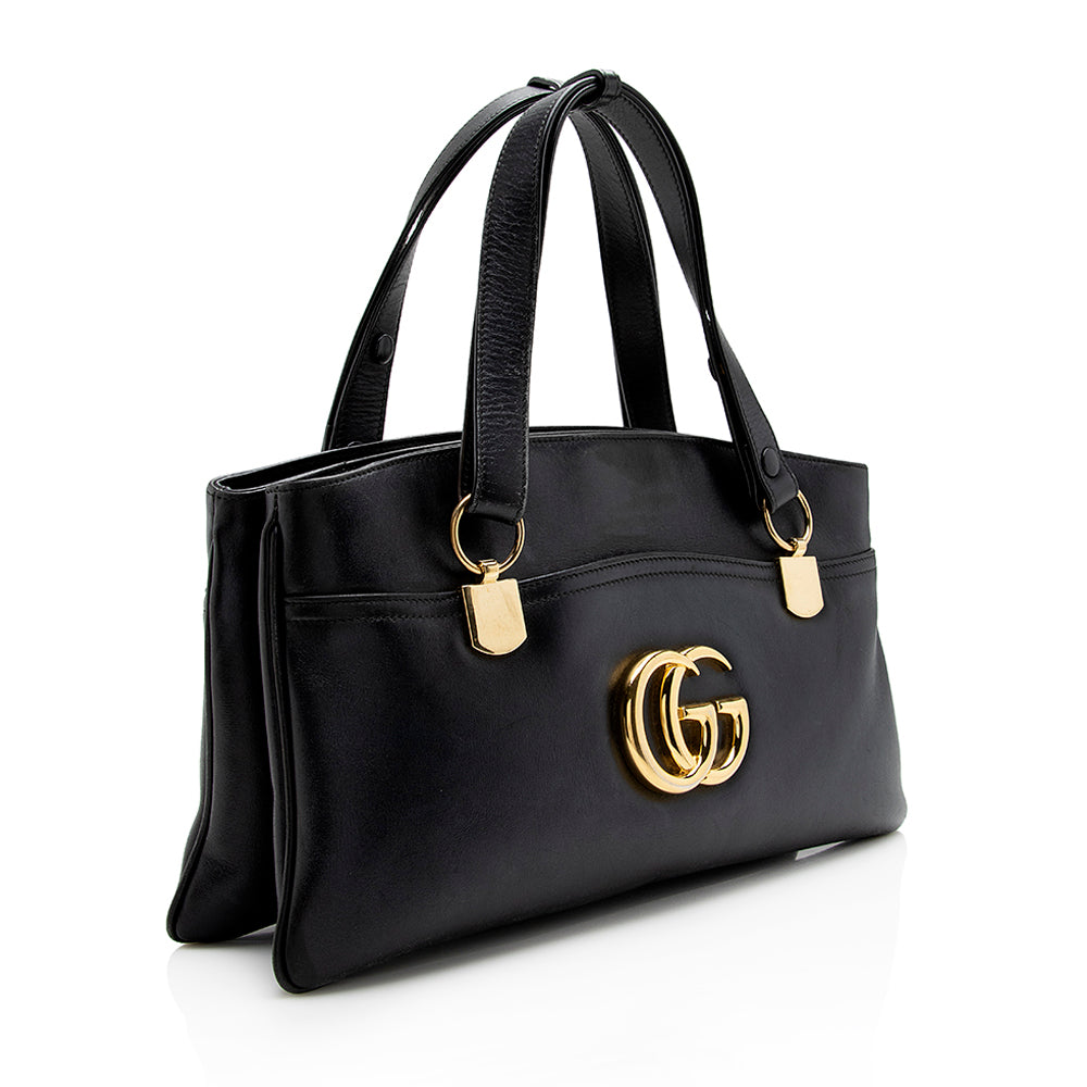 Gucci Leather Satchel Style 9