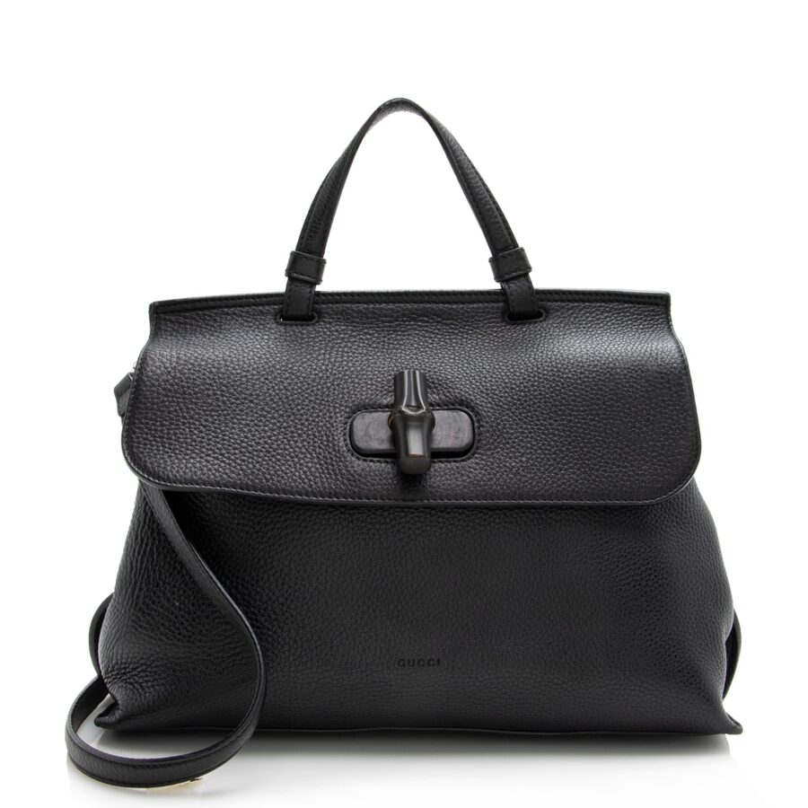 Gucci Bamboo Leather Satchel Style 9 | Studio Nafay