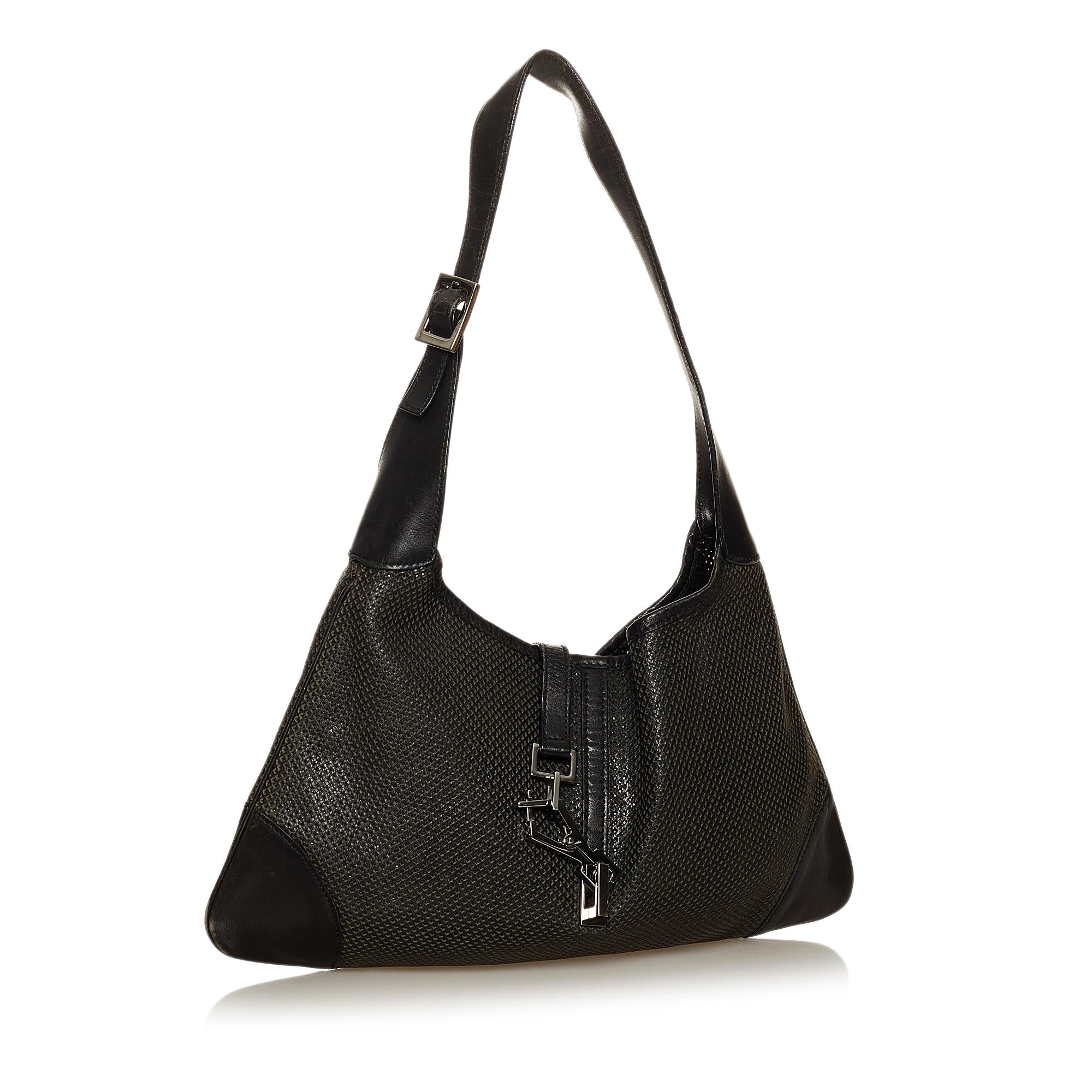 Gucci Jackie Leather Shoulder Bag Style 12