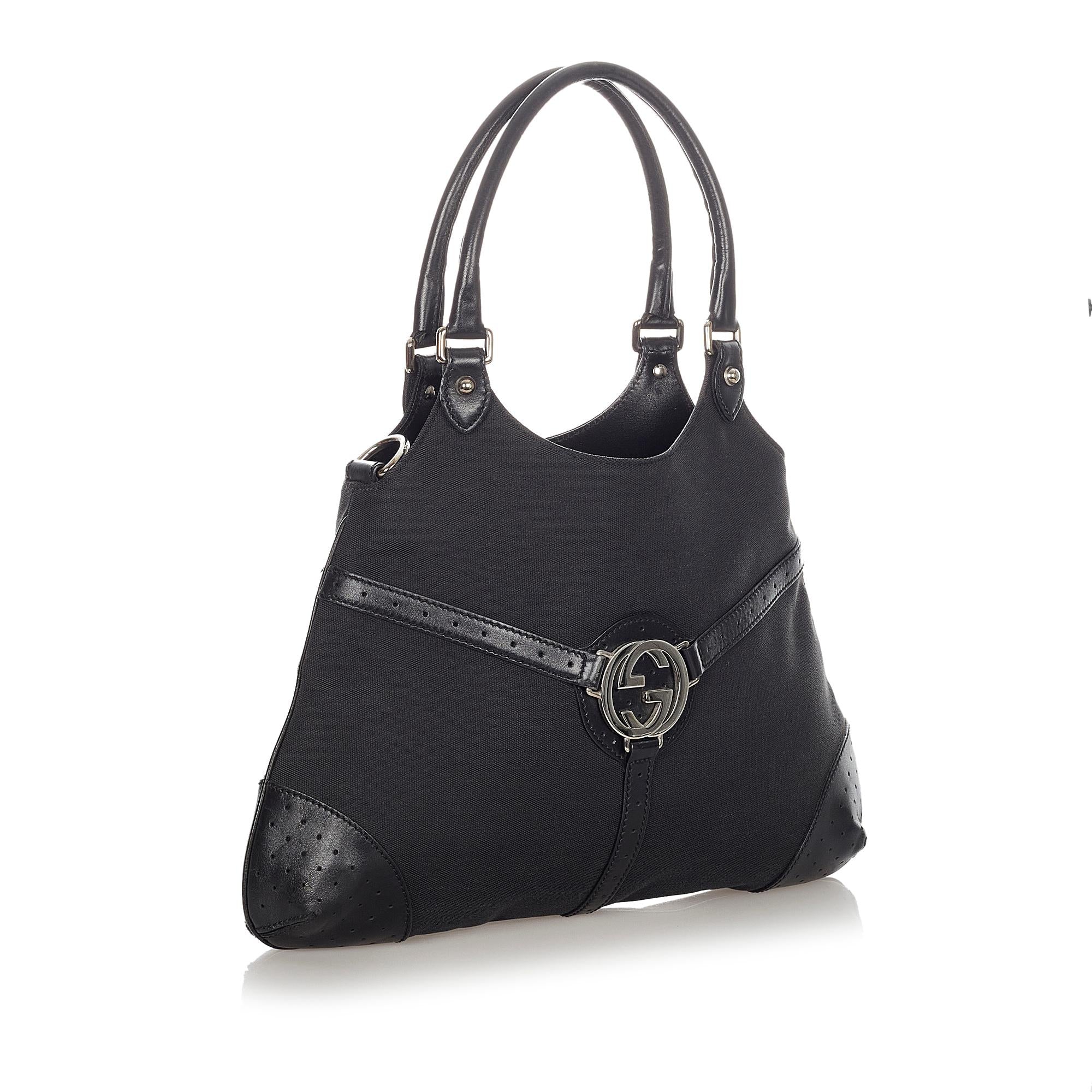 Gucci Canvas Shoulder Bag Style 49