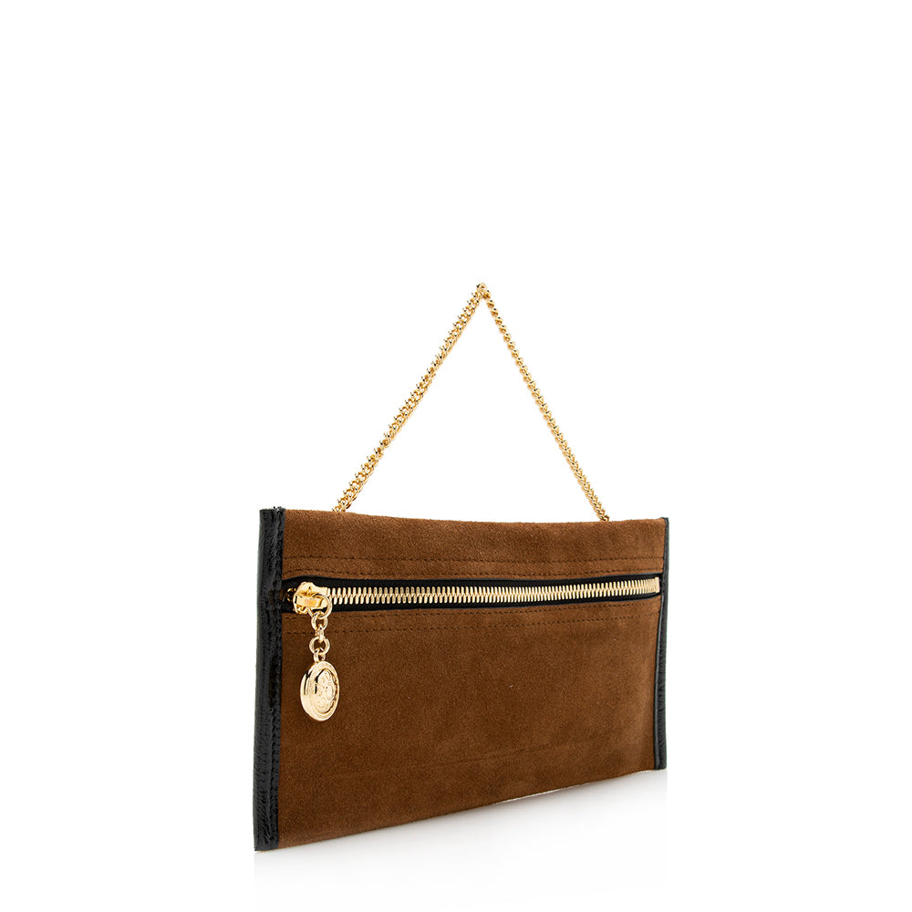 Gucci Leather Suede Clutch Style 2