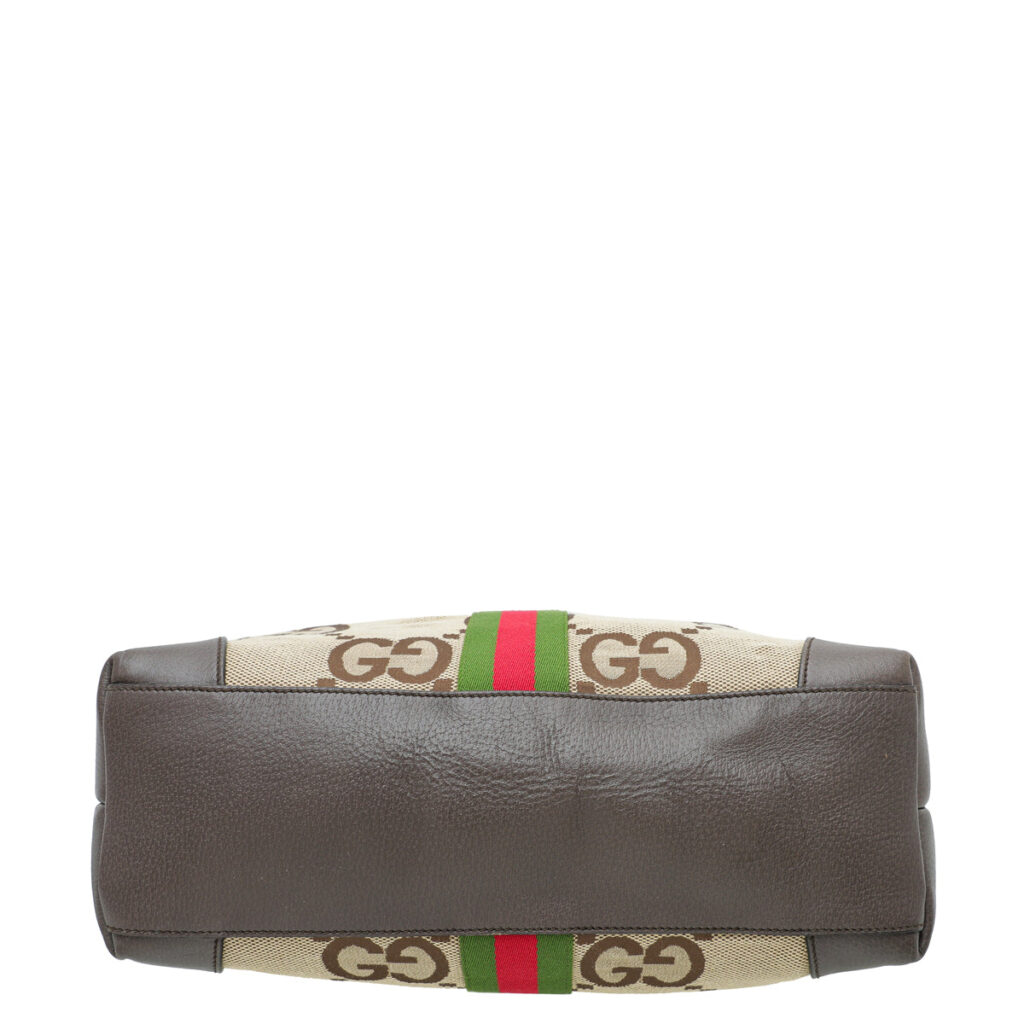 Gucci Ebony Jumbo GG Ophidia Medium Tote Bag - Product Image 2
