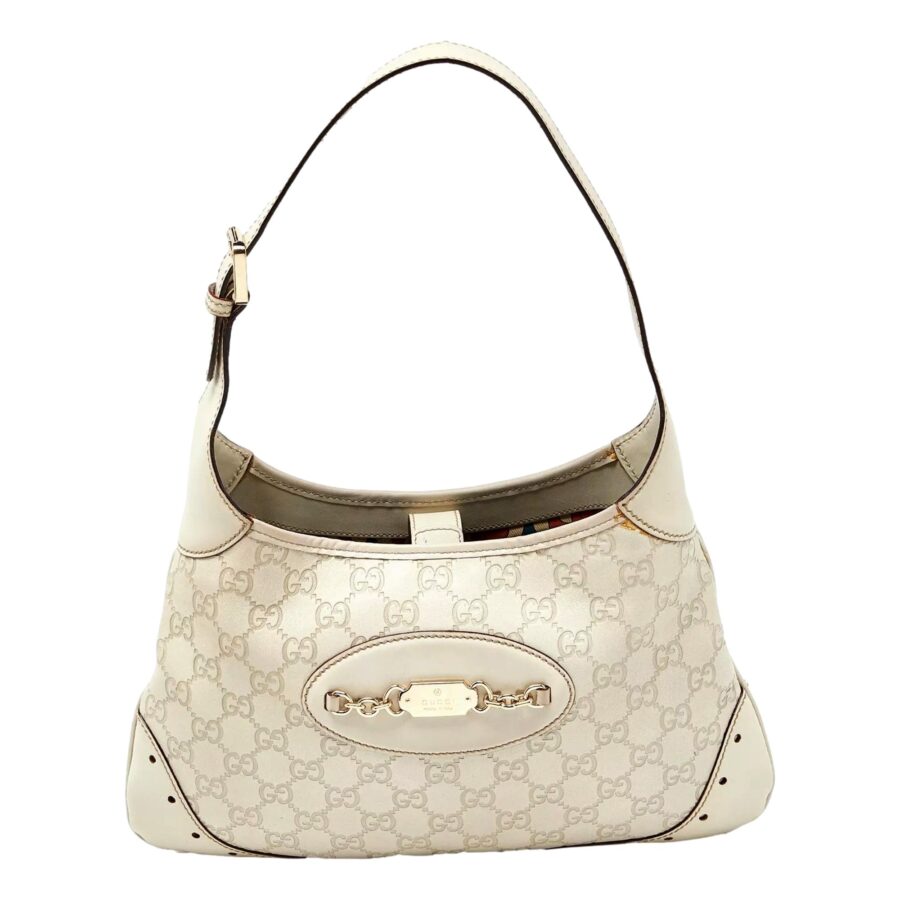 Prada Saffiano Ivory Leather Satchel Weekender Travel Tote Bag Crossbody | Studio Nafay