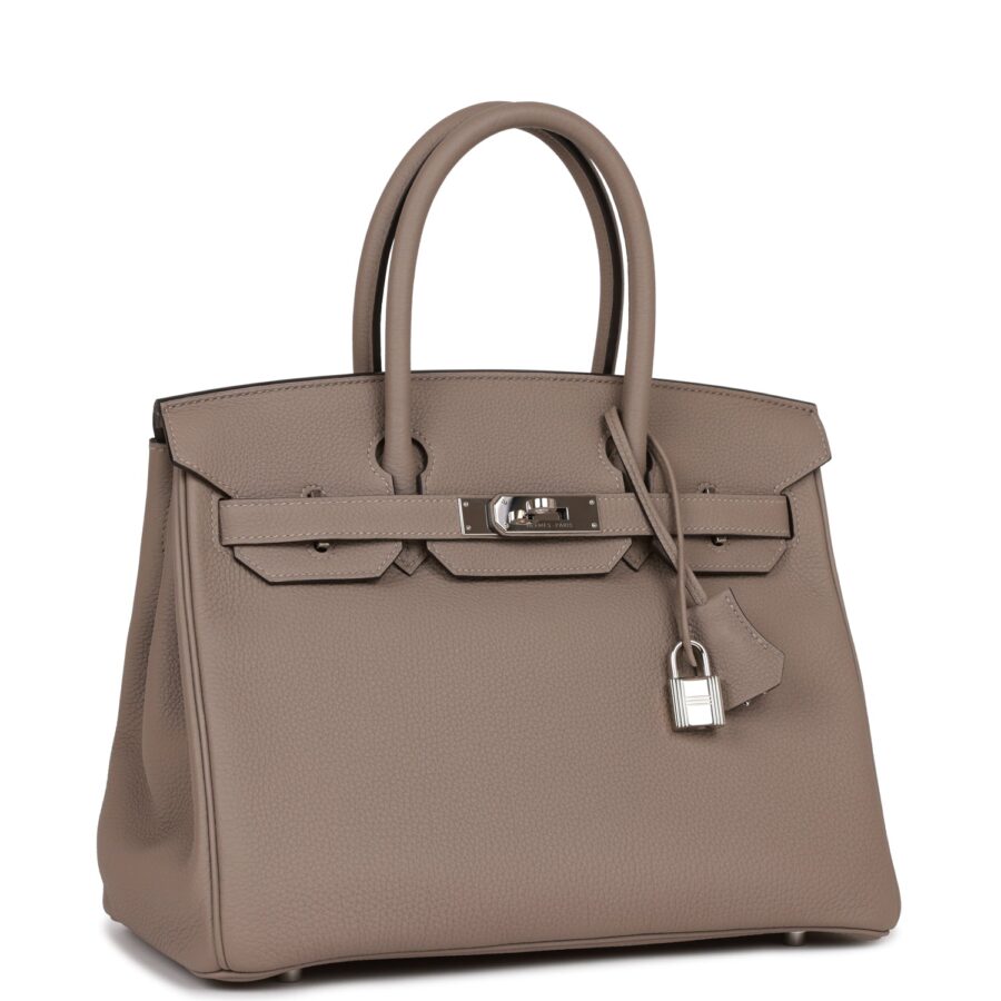 Hermes Birkin 30 Gris Asphalte Togo Palladium Hardware | Studio Nafay