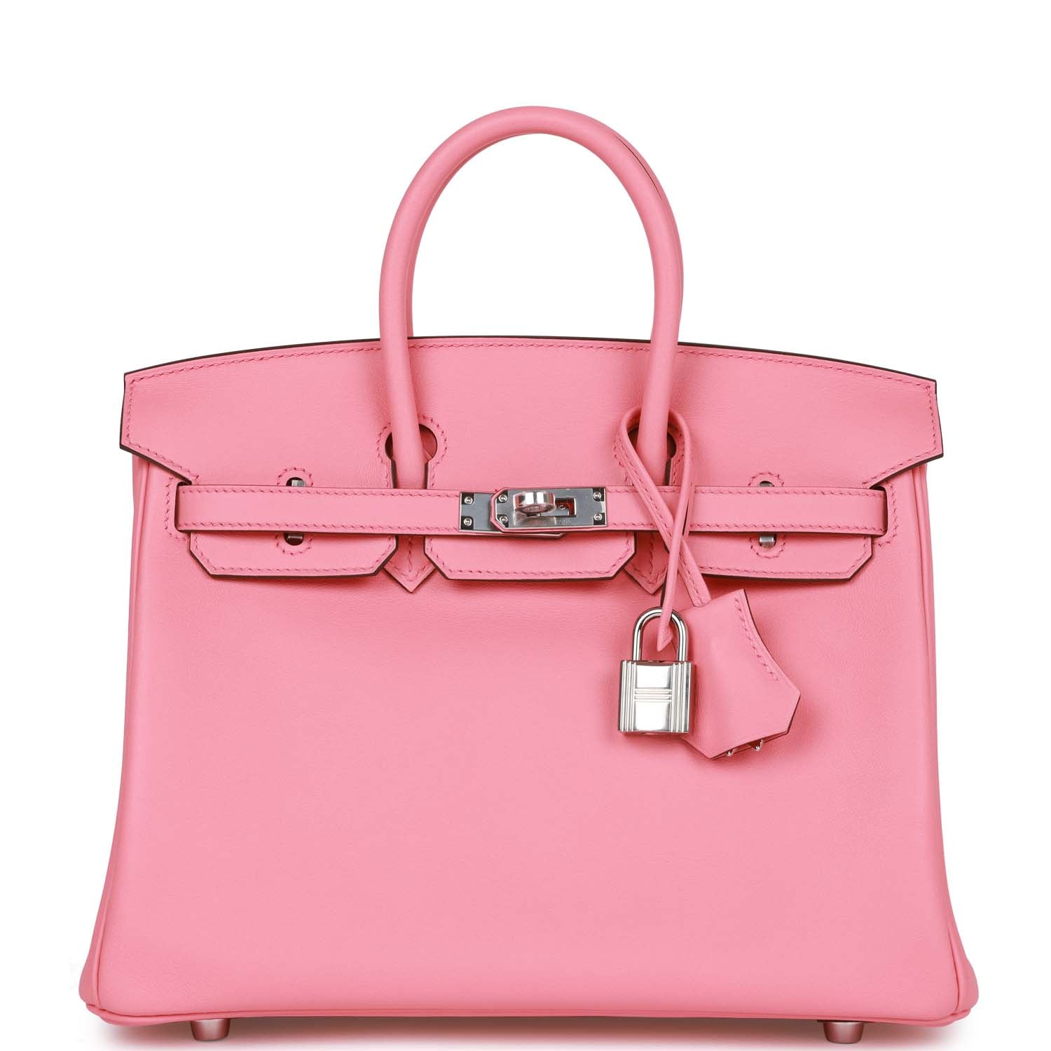 Hermes Birkin 25 Rose D’Ete Swift Palladium Hardware