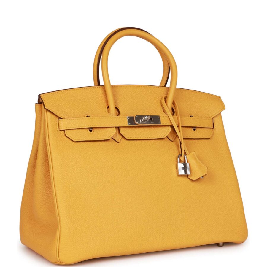 Hermes Birkin 35 Soleil Togo Palladium Hardware | Studio Nafay