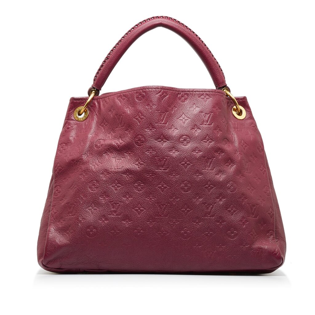 Red Louis Vuitton Monogram Empreinte Artsy MM Hobo Bag - Product Image 2