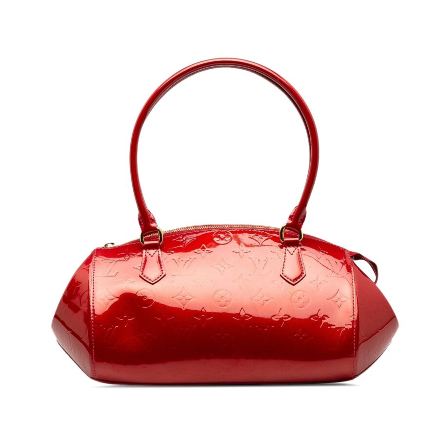Red Louis Vuitton Monogram Vernis Sherwood PM Shoulder Bag | Studio Nafay