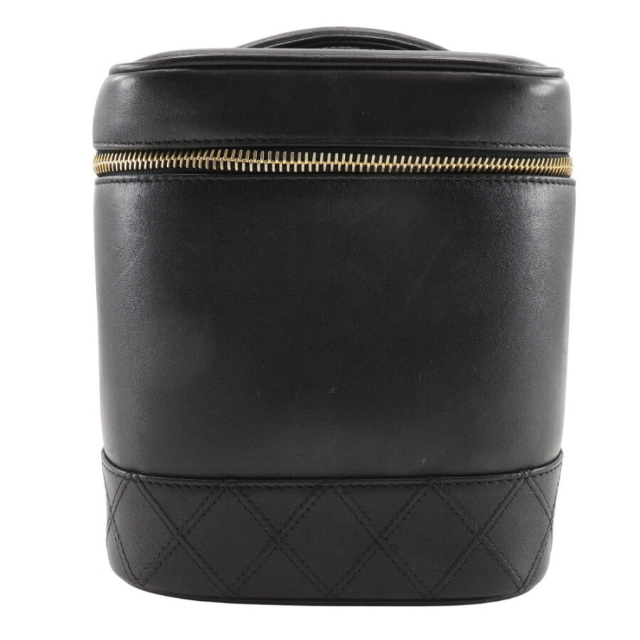 Chanel Vanity Pouch Lambskin Black Classic Flap | Studio Nafay