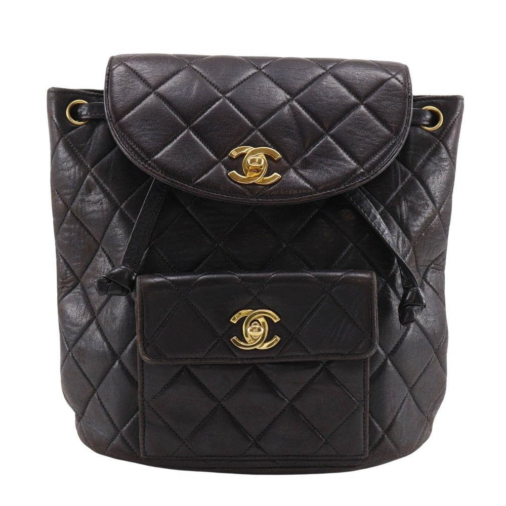 Chanel Matelasse Lambskin Backpack