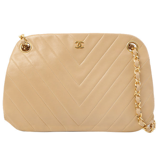 Chanel Beige Around Made Handbag