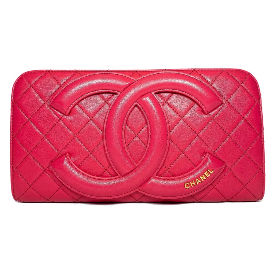 Chanel Dark Pink Coco Midnight Clutch | Studio Nafay
