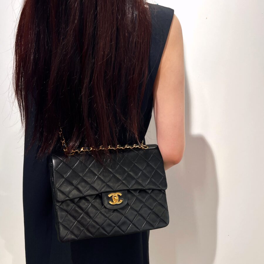 Chanel Classic Flap Large Size Lambskin Year Dust Bag Sticker | Studio Nafay