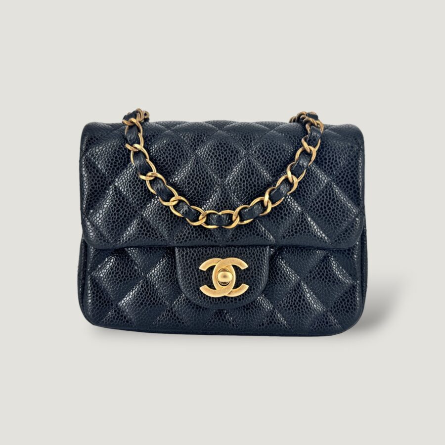 Chanel Mini Square Handbag Luxury Designer Handbag 2 | Studio Nafay