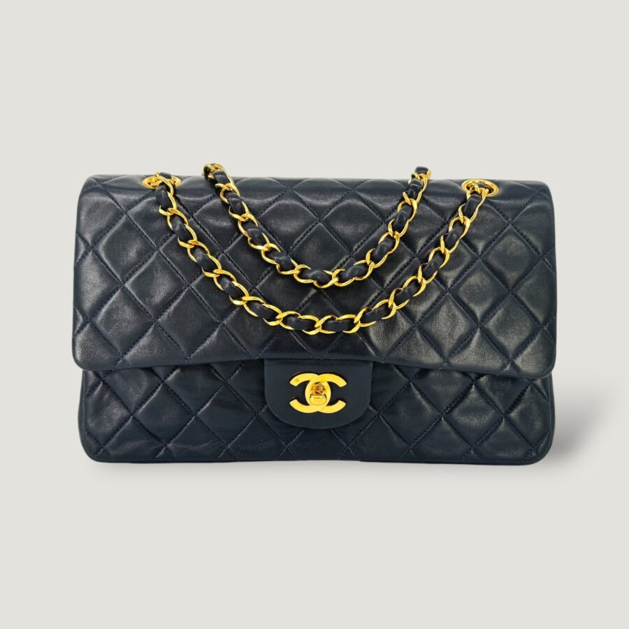 Chanel Medium Blue Classic Handbag | Studio Nafay